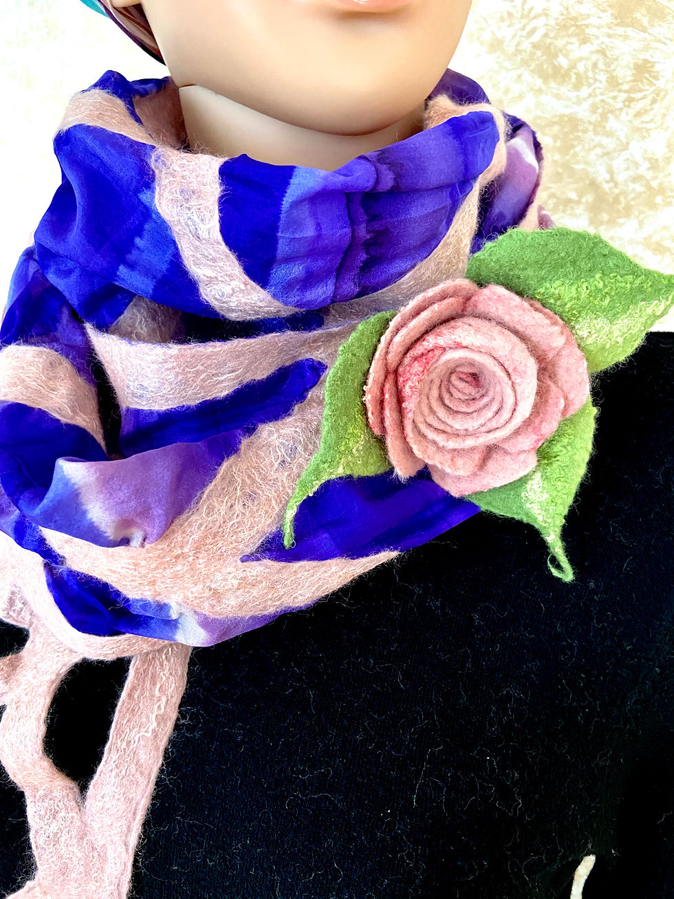 Thumbnail: Nuno felted scarf