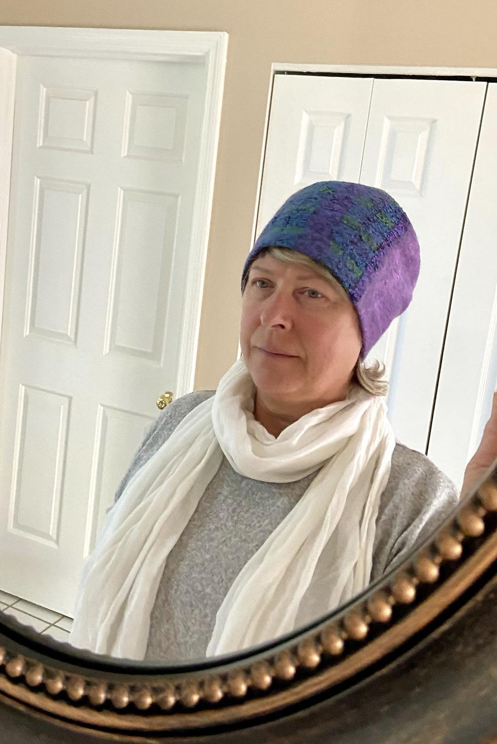 Thumbnail: Nuno felted hat