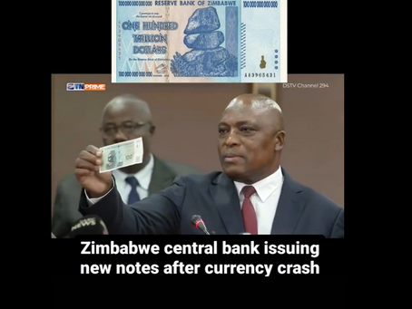 Zimbabwe's New Currency...