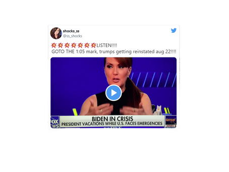 Fox News Mentions Trump's Return...