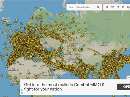 Airlines Avoid Troubled Areas...