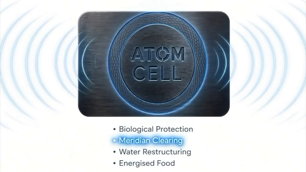 Atom Cell Steel Energetic Card...