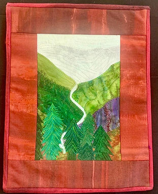 Make original quilts from travel memories based on photographs