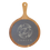 Thumbnail: Round Acacia Wood/Slate Serving Board with Handle
