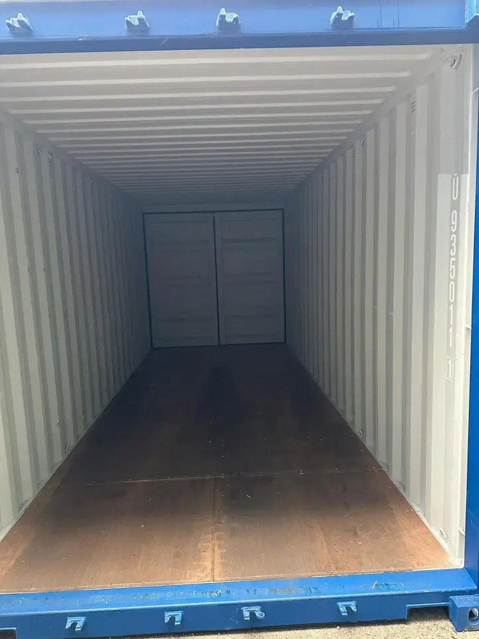 Thumbnail: 20ft 8'6" Double Door ISO Container (RAL 5010 Gentian Blue)