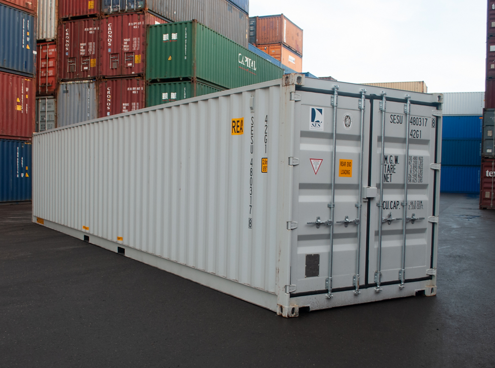 Thumbnail: Used 40 ft Double Door ISO Shipping Container for sale