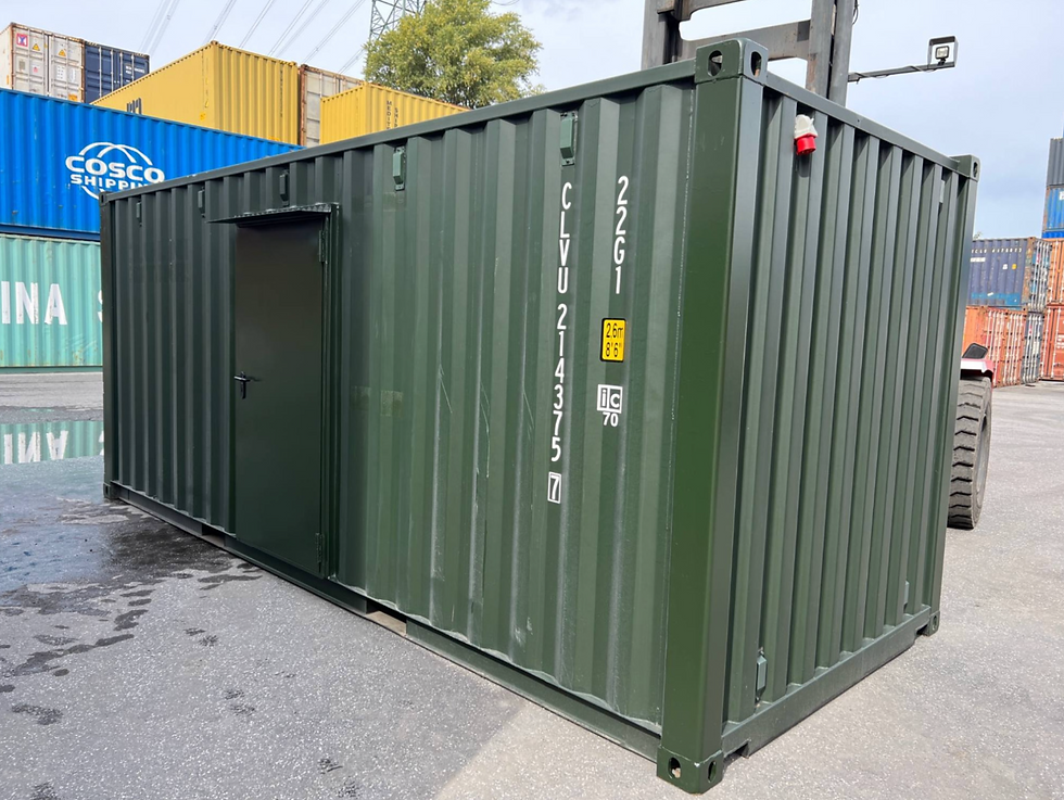 Thumbnail: 20ft Storage Container with Side Access Door