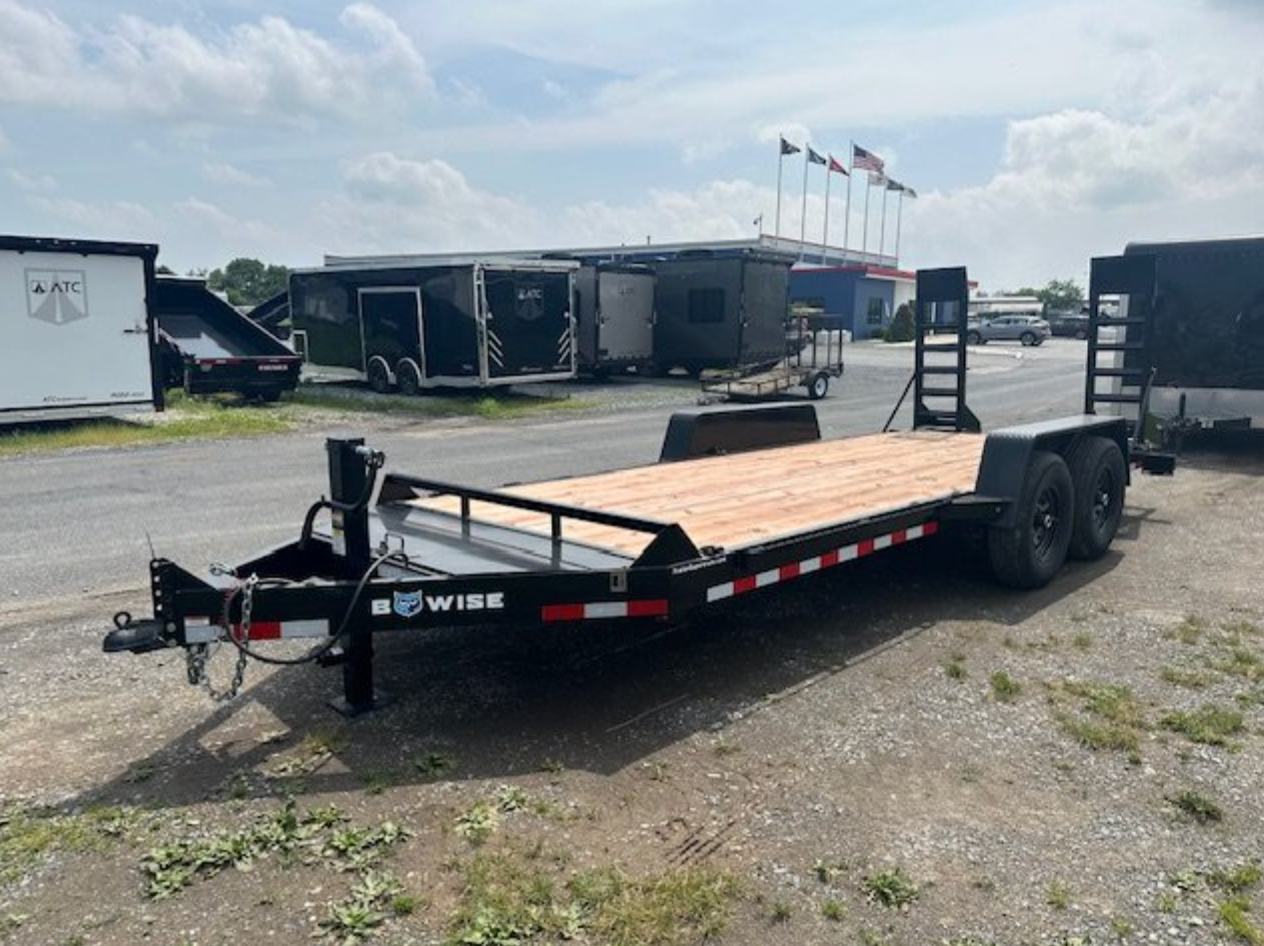 2024 BWise 7x18 Heavy Duty Equipment Trailer