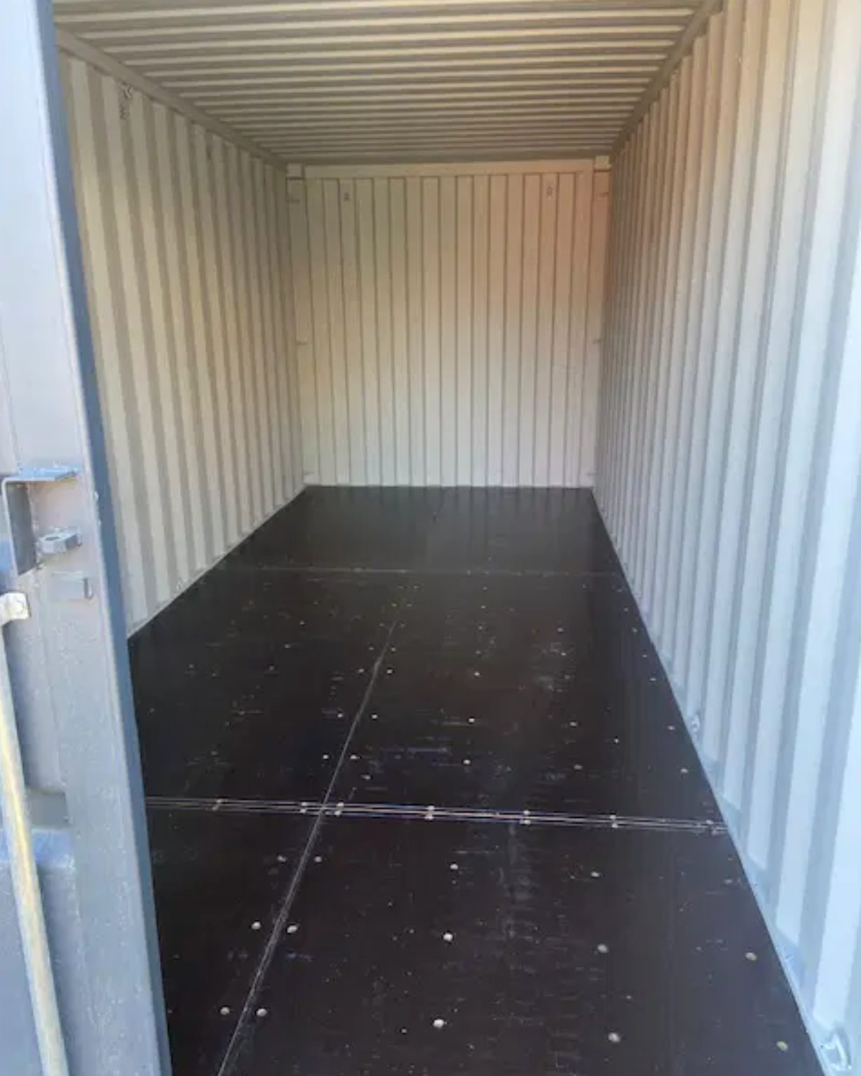 New One-Trip 20ft ISO Standard Dry Van Shipping Container for sale