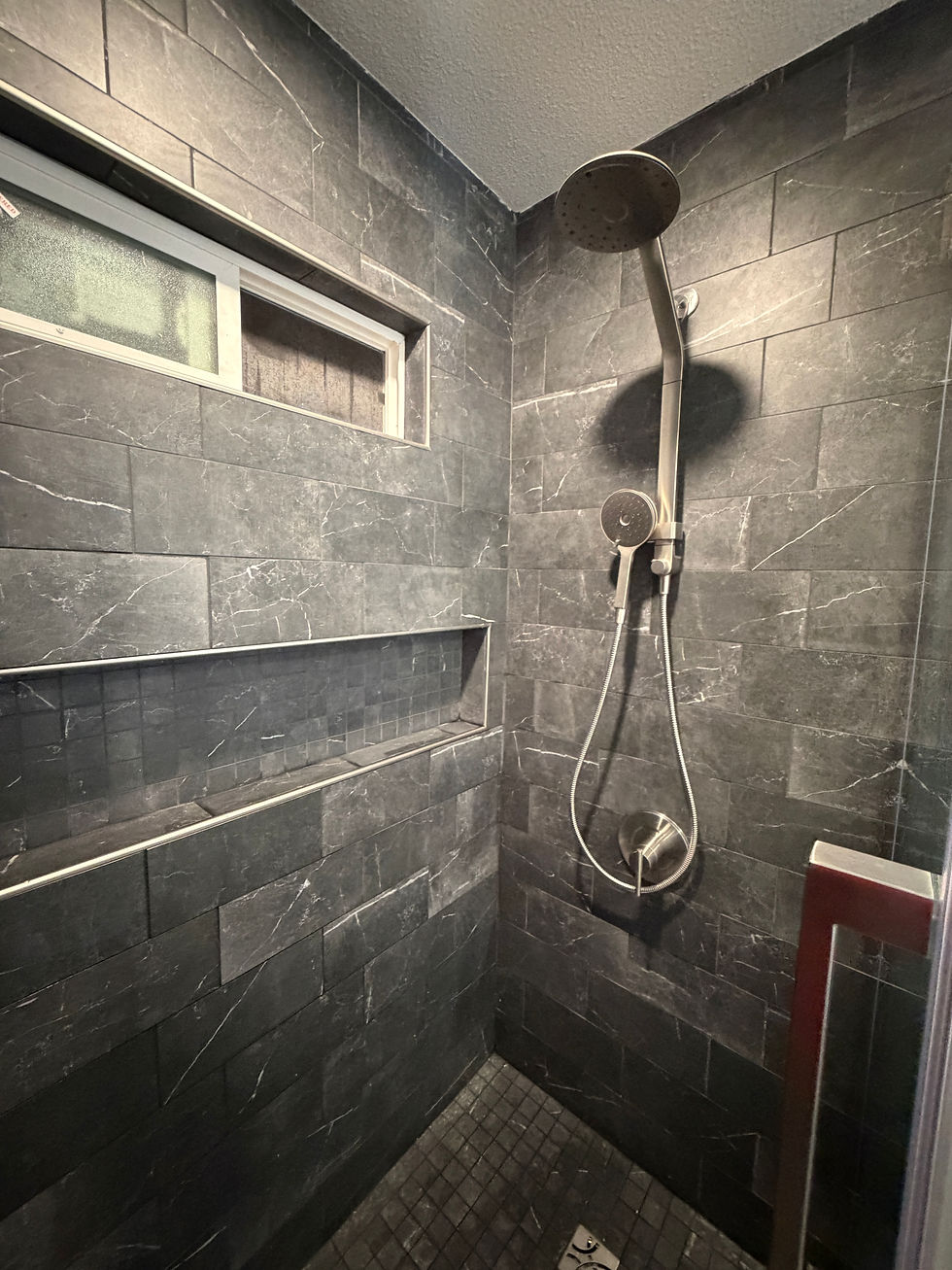 Modern Tile Shower Installation