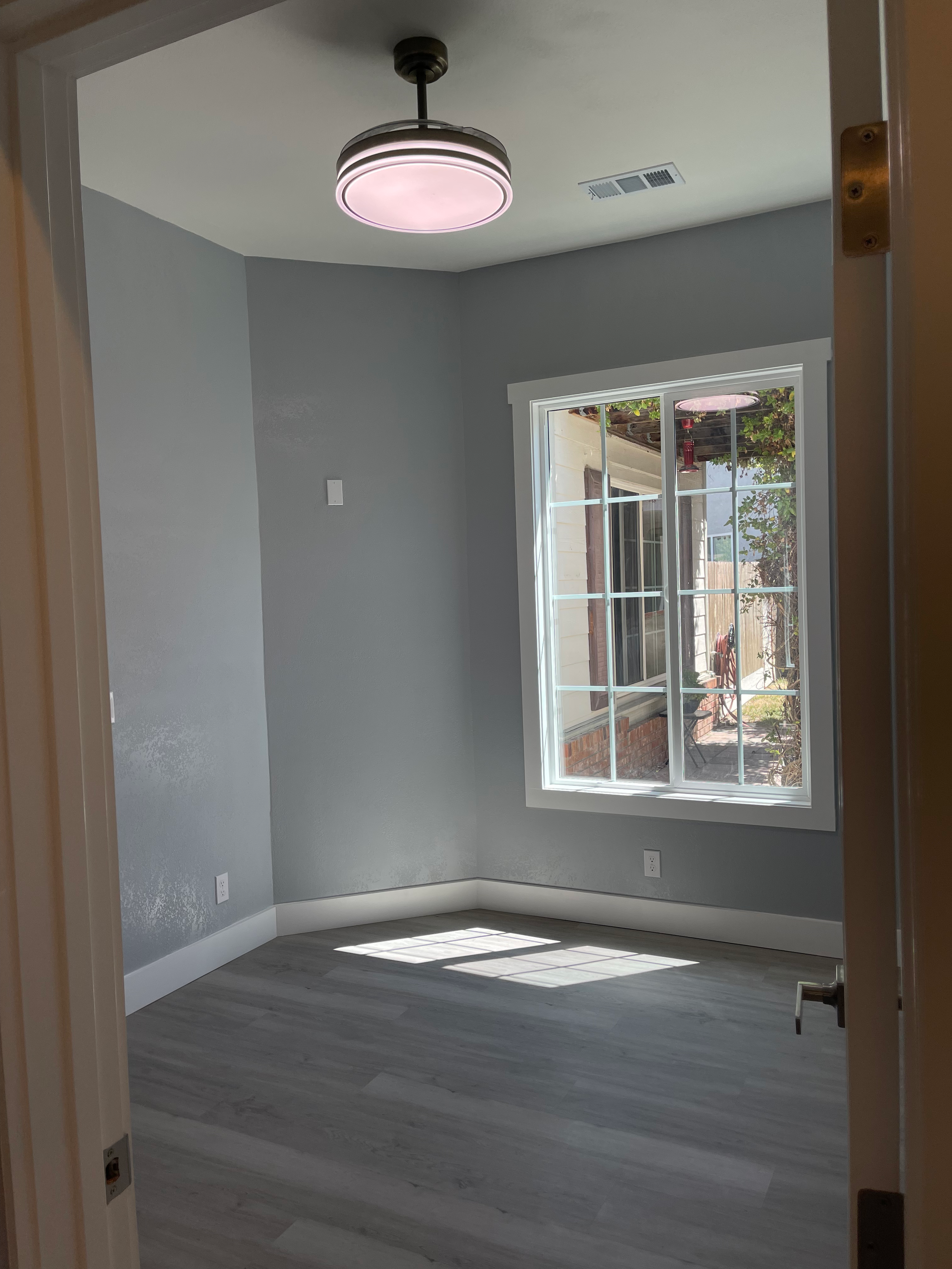 Garage conversion interior