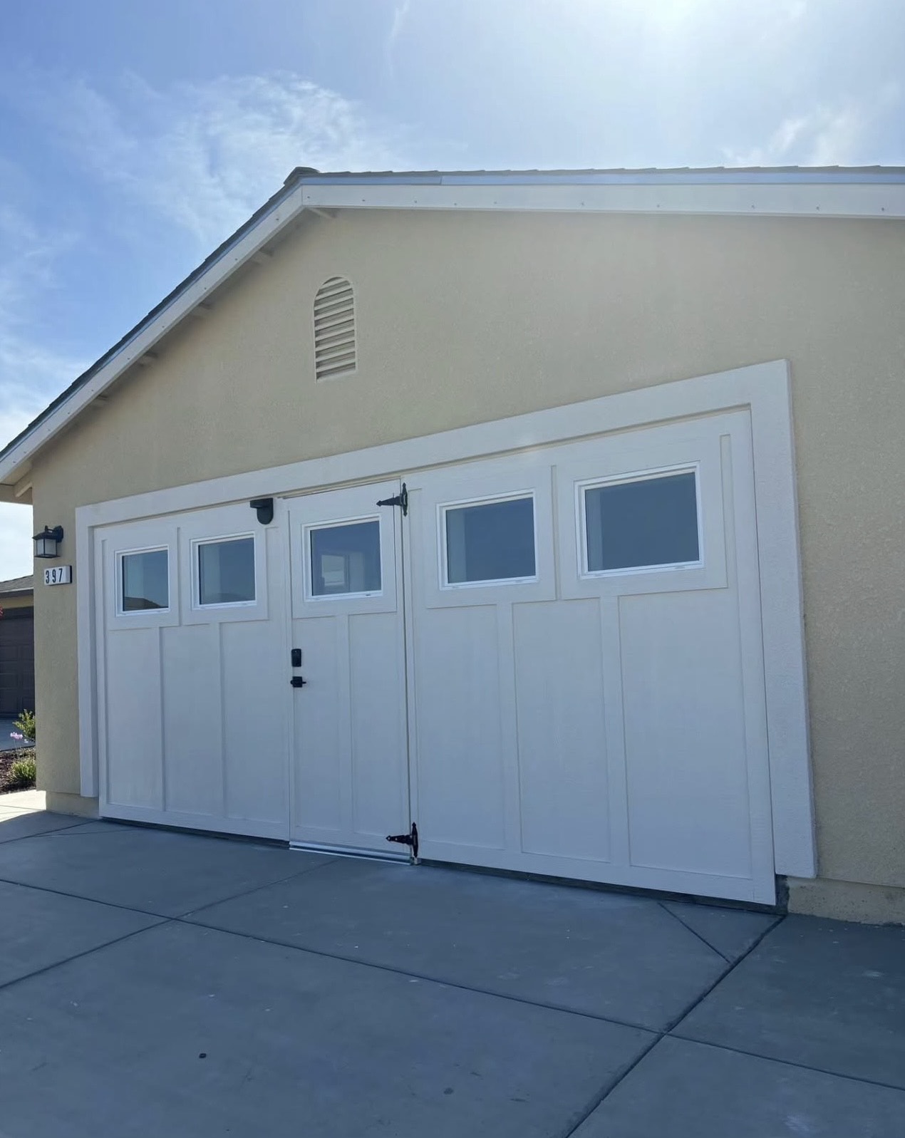 Garage conversion exterior