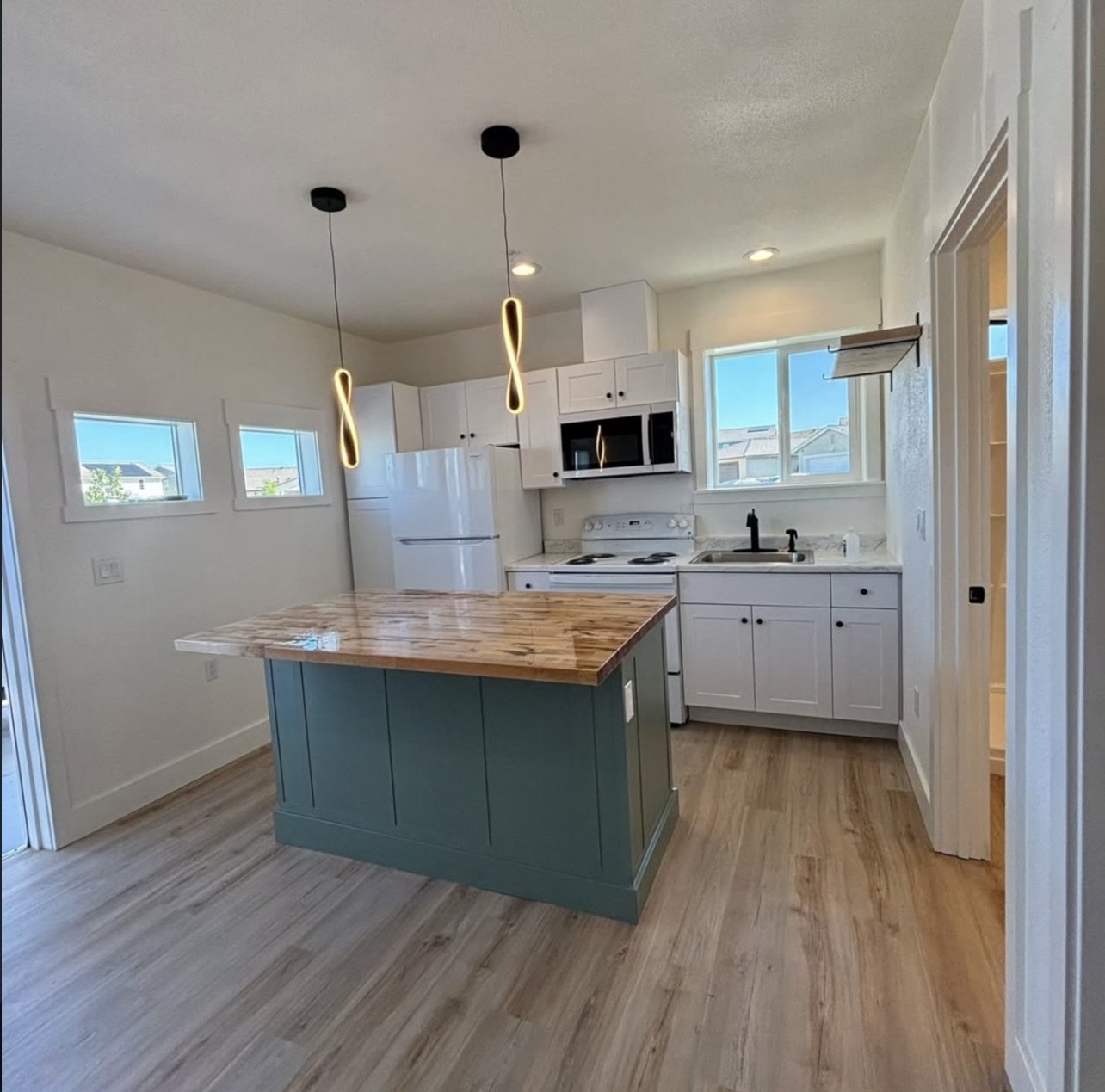 Garage conversion kitchen