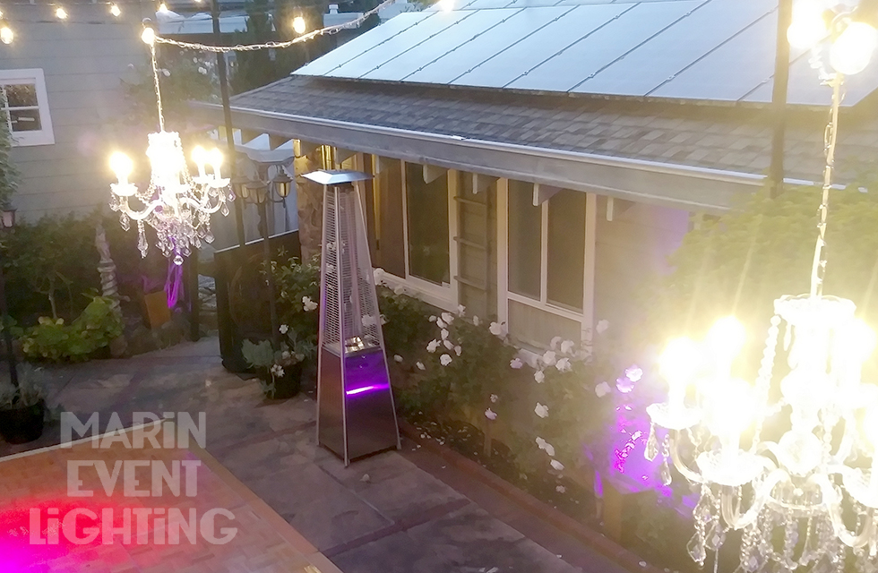 Marin Event Lighting crystal chandeliers