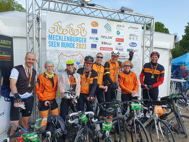 Triathlet*innen des TSV Bargteheide bewältigen die MSR 2023