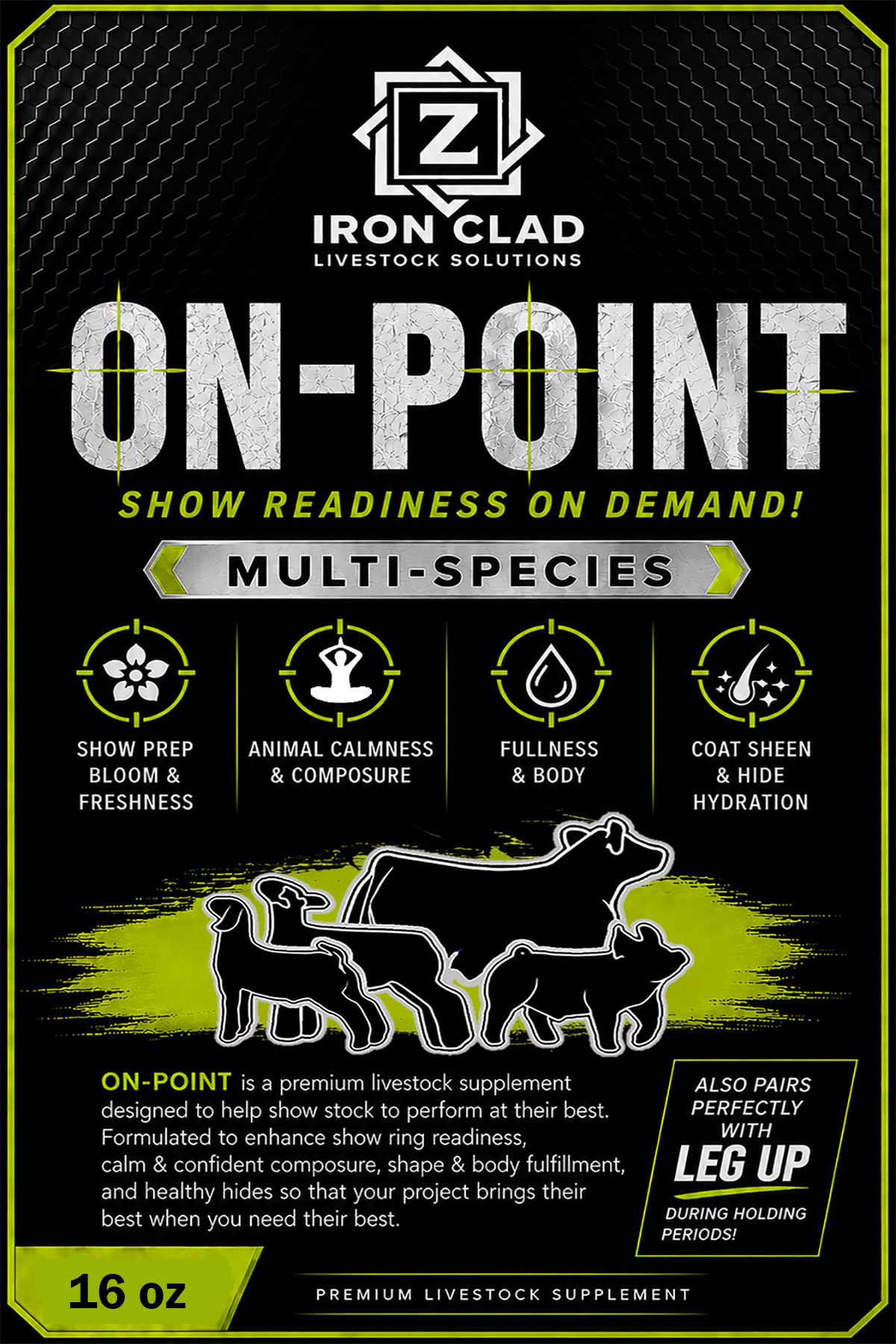 On-Point- Multi-Species Show Readiness Supplement