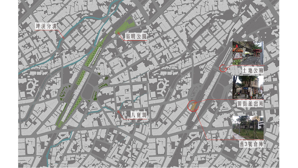 水文與綠帶/周圍設施
