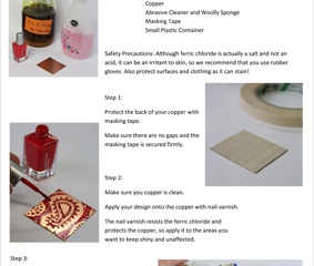 Instruction Manuals: Supporting Classroom Demonstrations