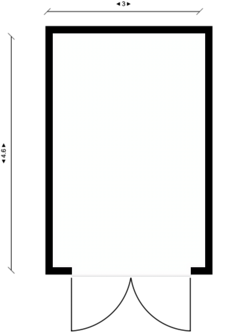 Thumbnail: 3m x 4.6m Apex Shed Workshop Garage
