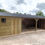 Thumbnail: 12ft x 28ft Premium Quality Double Carport and Workshop 12ft / 25mm Cladding