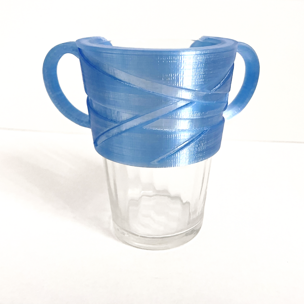 Miniature : Anses doubles amovibles verre conique
