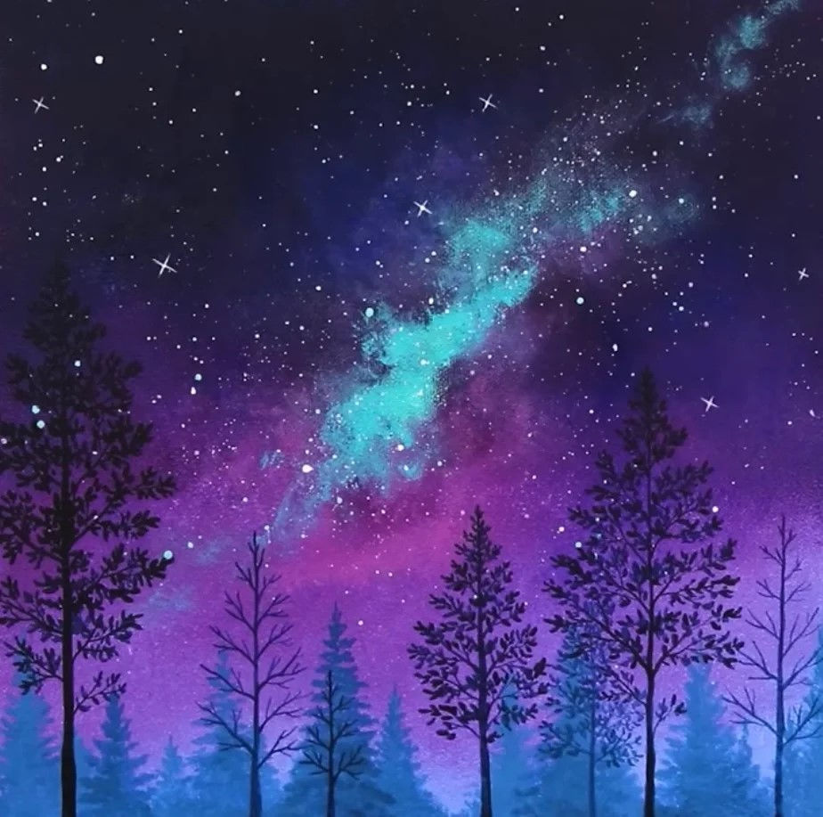 ON SALE Galaxy Paint Night Party