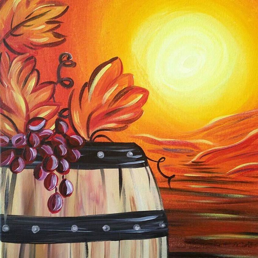 Paint Party! (AGES 21+): "Autumn Barrel"