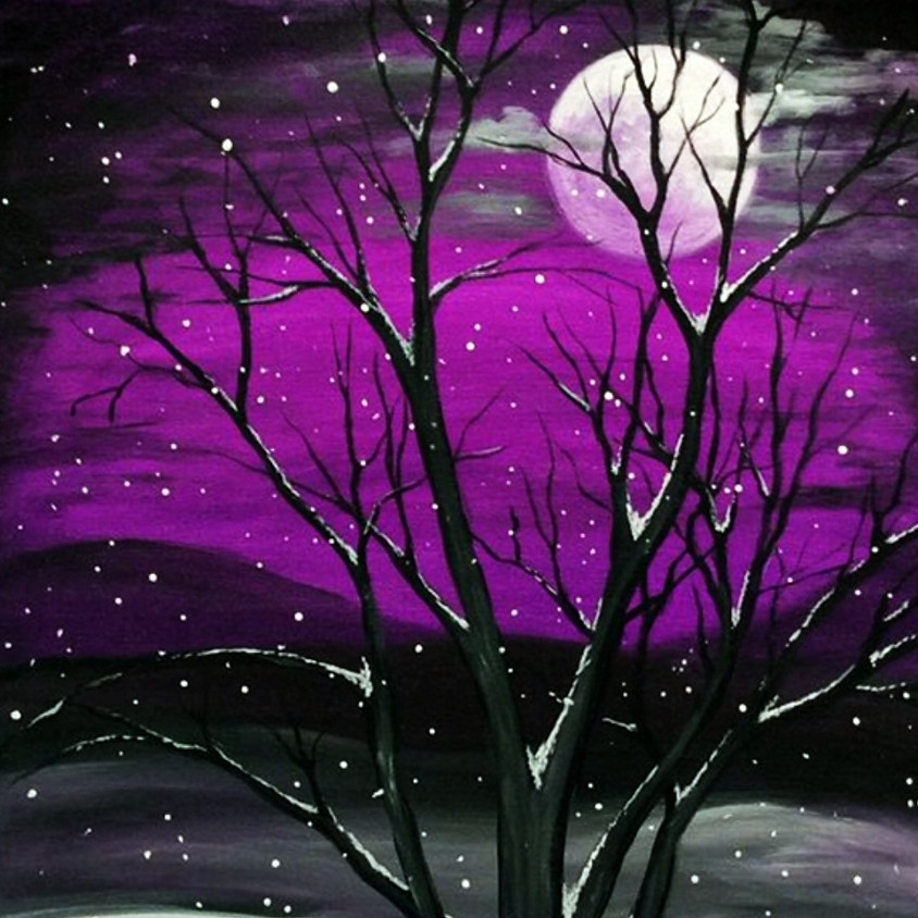 Paint Party! (AGES 21+): "A Long Winter's Night"