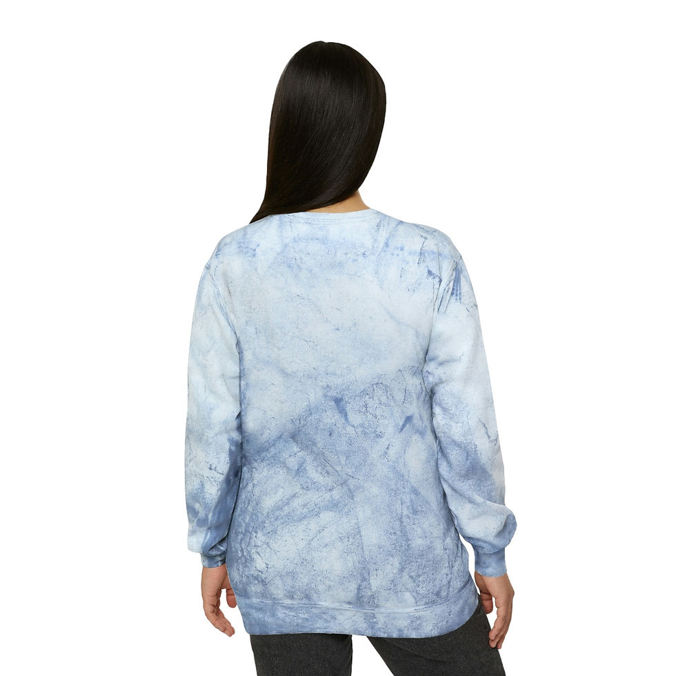 Thumbnail: Unisex Color Blast Crewneck Sweatshirt