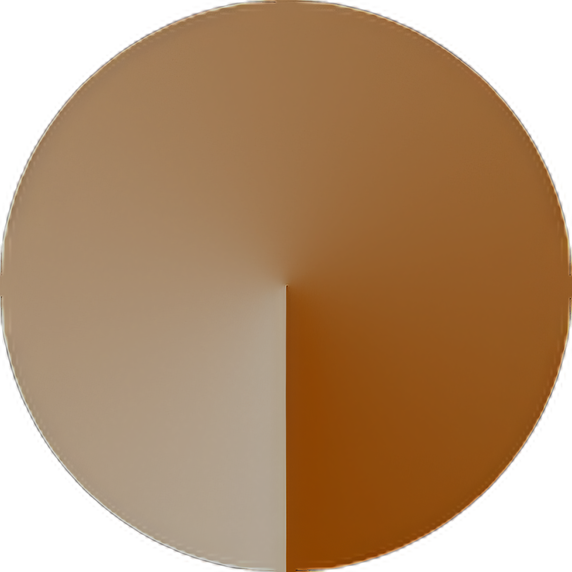 Orange Gradient Circle