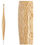 Thumbnail: FURLS SILVER OAK STREAMLINE WOOD CROCHET HOOKS