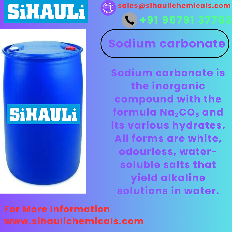 Sodium carbonate