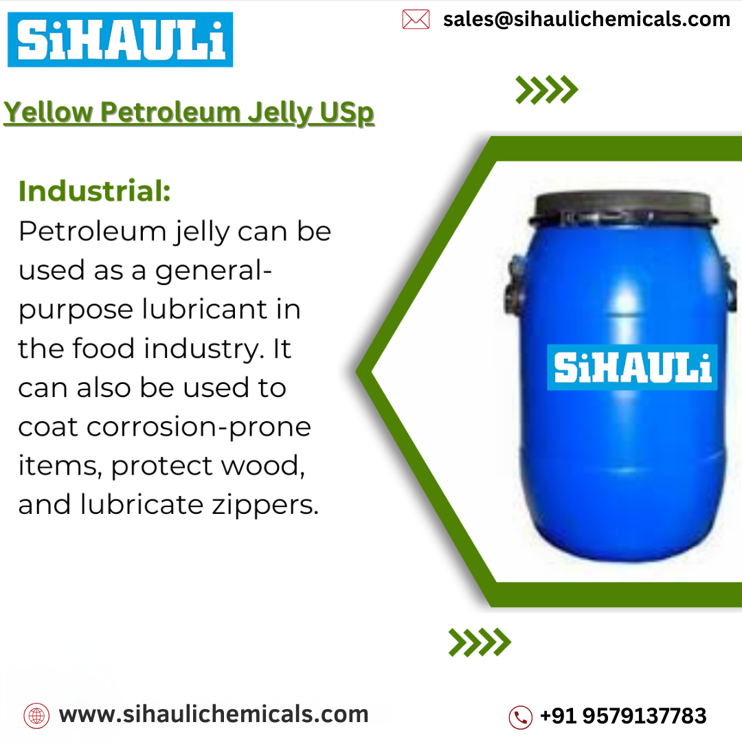 Yellow Petroleum Jelly USp