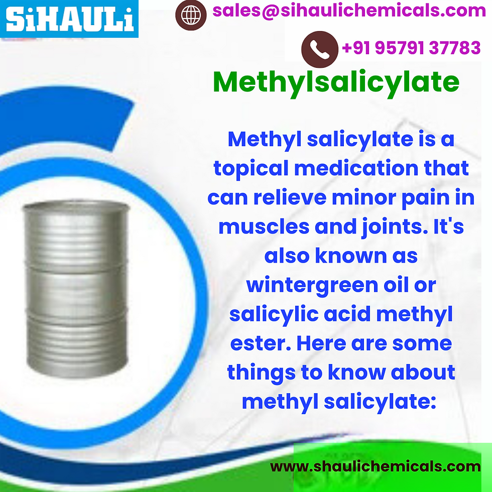 Methylsalicylate