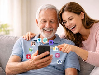 Zdravotní aplikace v mobilním telefonu