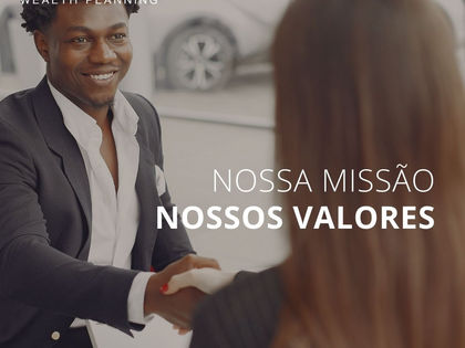 Nossa missão, nossos valores.