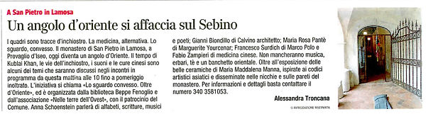 articolo Alessandra Troncana da sceglier