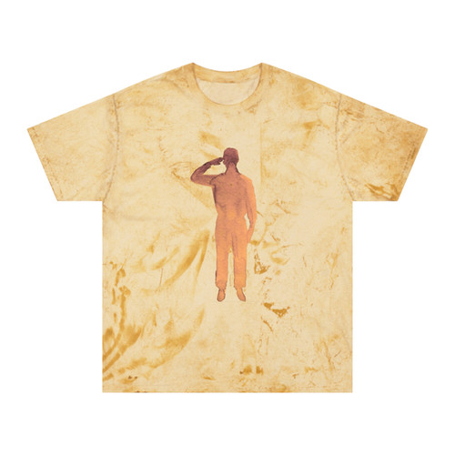 Orange Tie-Dye Salute Unisex T-Shirt | Justin White Band
