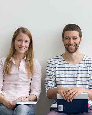 Lächeln College Students
