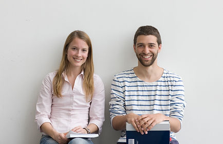 Smiling College Students
