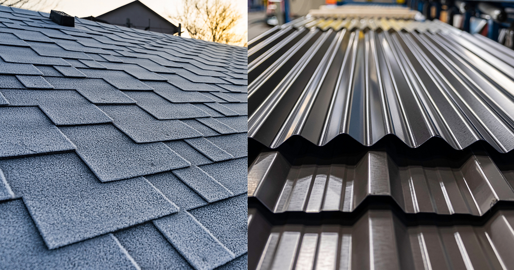 Shingles Vs Metal Roof Northline Roofing