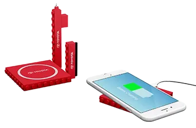 Office Blocks Wireless Charger 3-in-1