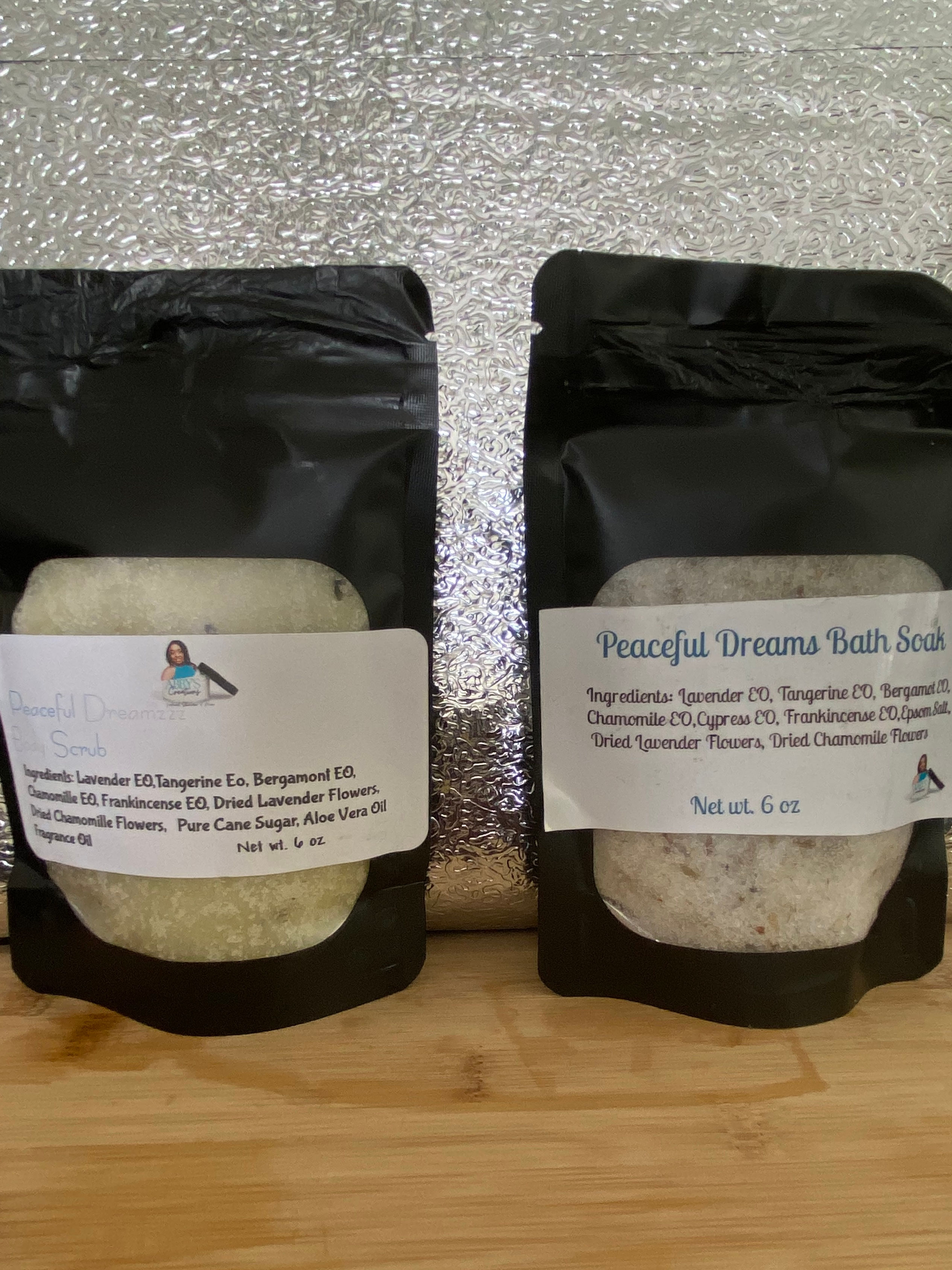 Peaceful Dreamzzz Body scrub/Bath Soak Bundle