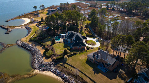 This is an Aerial Drone Real Estate Photo Example shot by SkyRaptor in Suffolk, Virginia.