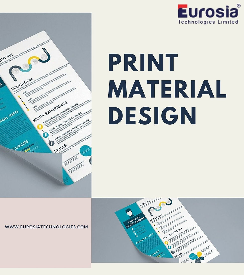 Print Material Design