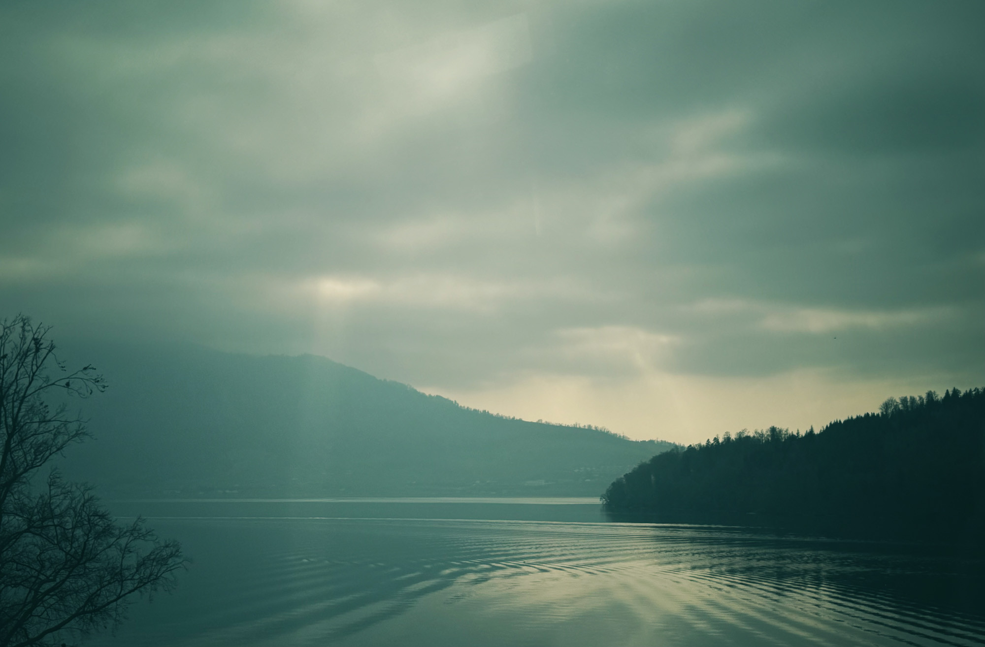 Licht über dem See