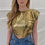 Thumbnail: Gold Metallic Top