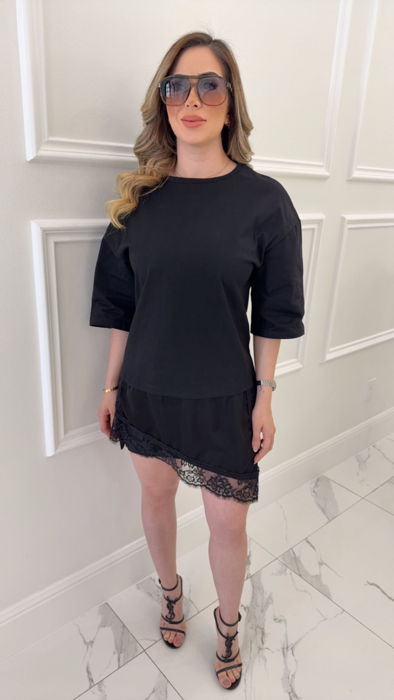 Serena Black Top