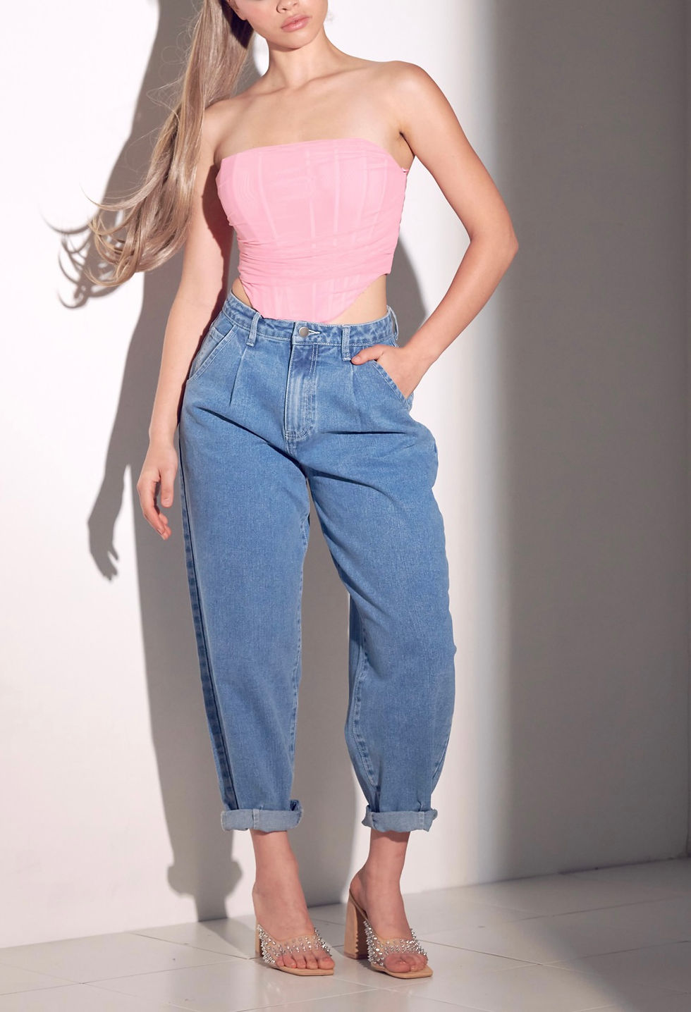 Thumbnail: Riobi Mom Jeans