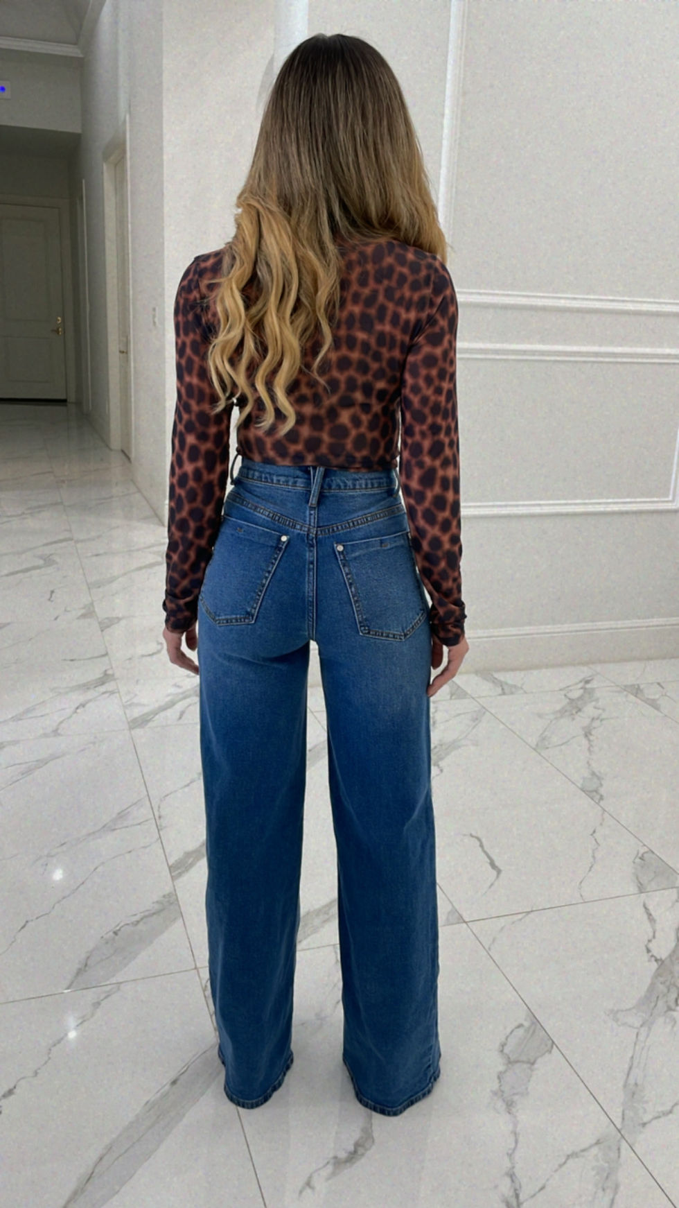 Thumbnail: Ximena Leopard Bodysuit